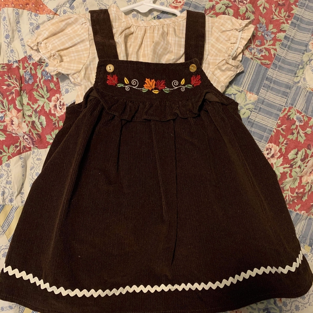 Baby girl Thanksgiving dress
